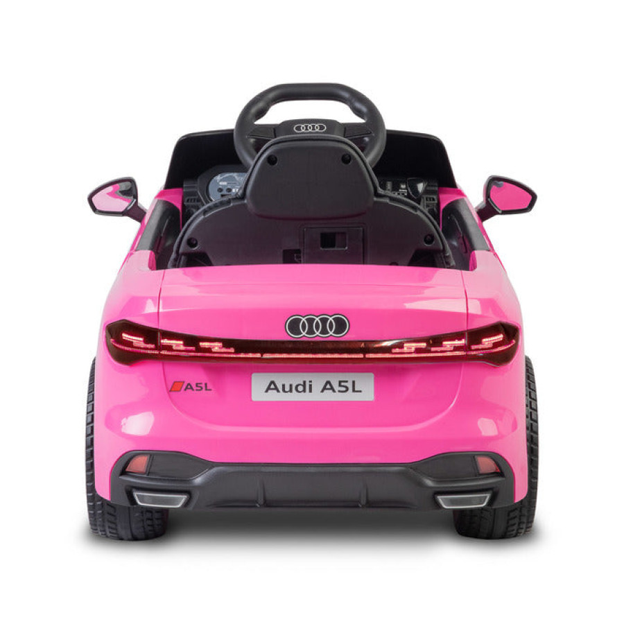 Акумулаторна кола Audi A5L розова