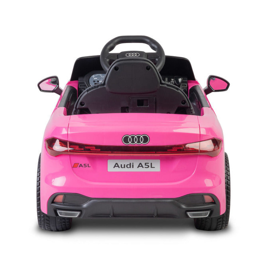 Акумулаторна кола Audi A5L розова