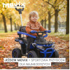 Играчка за яздене ATV Movix червена