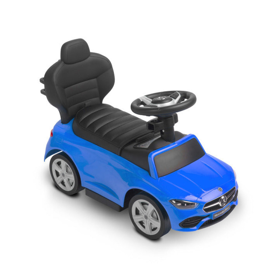 Детска кола за яздене Mercedes C-Class Ride-On синя