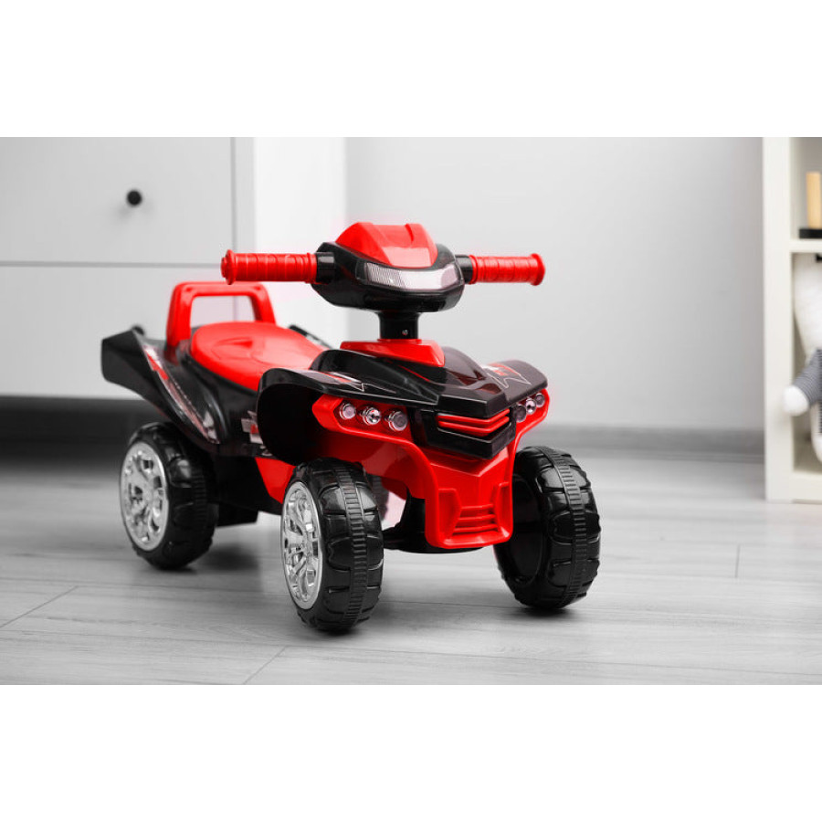 Детски мотор за яздене с четири гуми Mini Raptоr Червен Caretero Toyz