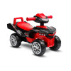 Детски мотор за яздене с четири гуми Mini Raptоr Червен Caretero Toyz