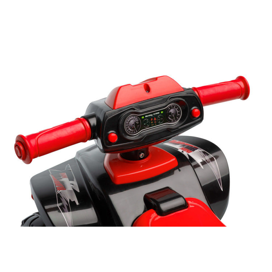 Детски мотор за яздене с четири гуми Mini Raptоr Червен Caretero Toyz
