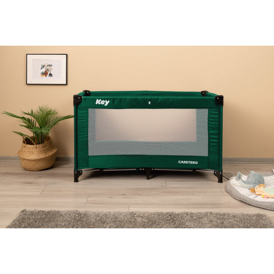 Сгъваема кошара за пътуване Key Dark Green