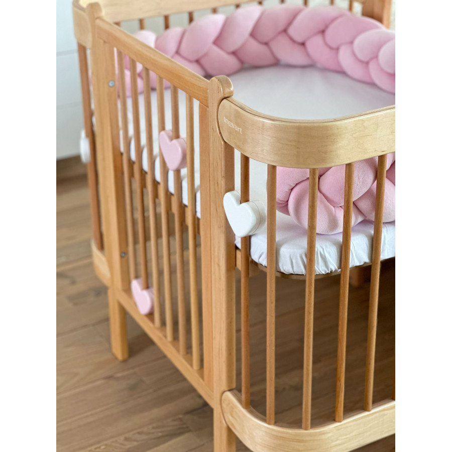 Трансформиращо легло 5в1 Nika 60x95/60x120см натур Ingvart Трансформиращо легло 5в1 Nika 60x95/60x120см натур Ingvart