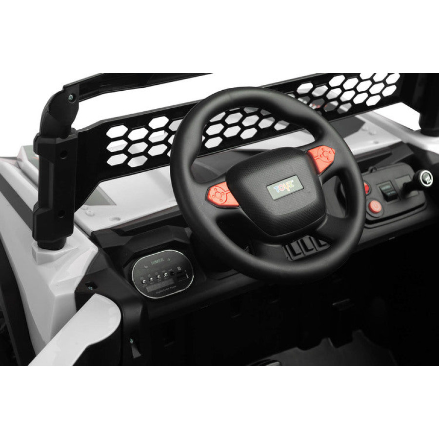 Акумулаторен Офроуд Автомобил Blaze White Caretero Toyz
