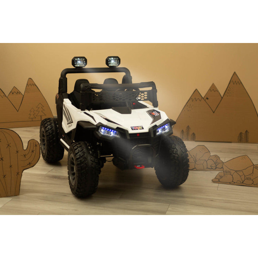 Акумулаторен Офроуд Автомобил Blaze White Caretero Toyz