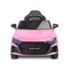 Акумулаторна кола Audi Rs3 розова