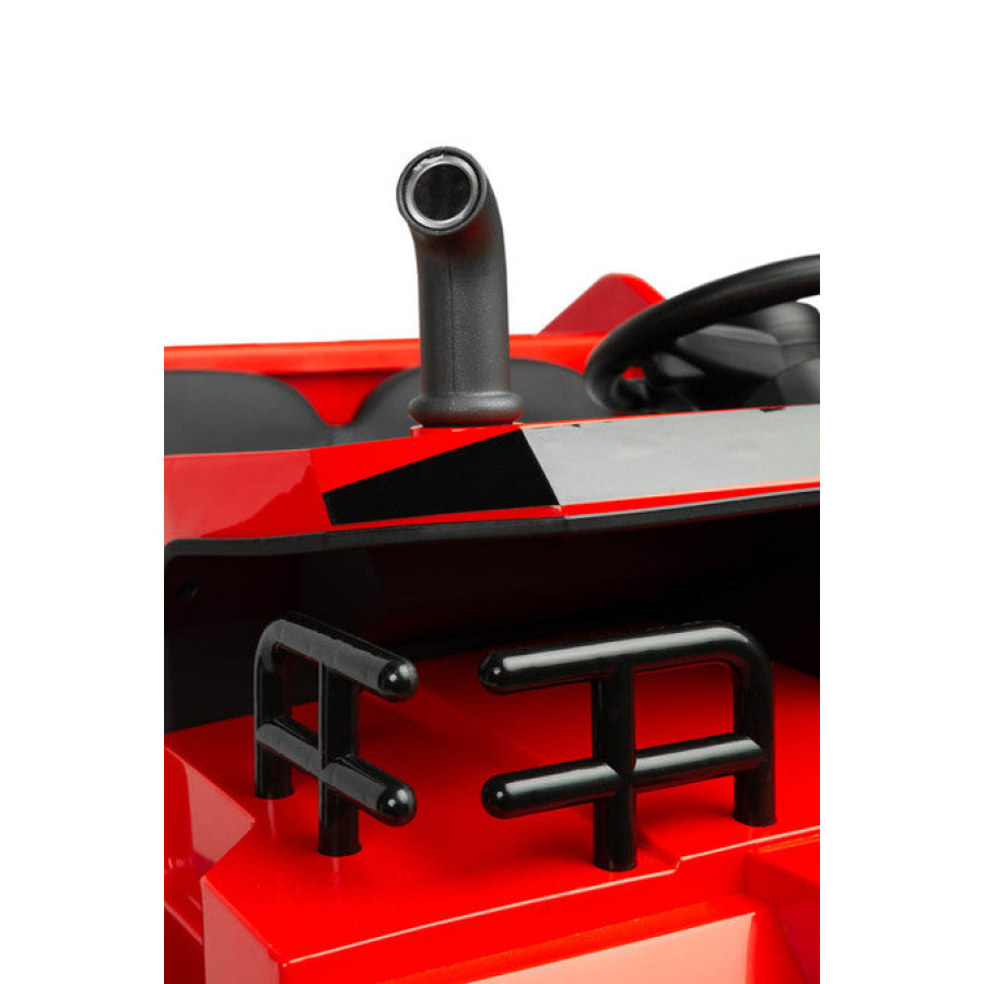 Акумулаторна кола самосвал червен