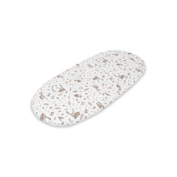 Чаршаф за количка Cotton Forest Beige 35х75 см