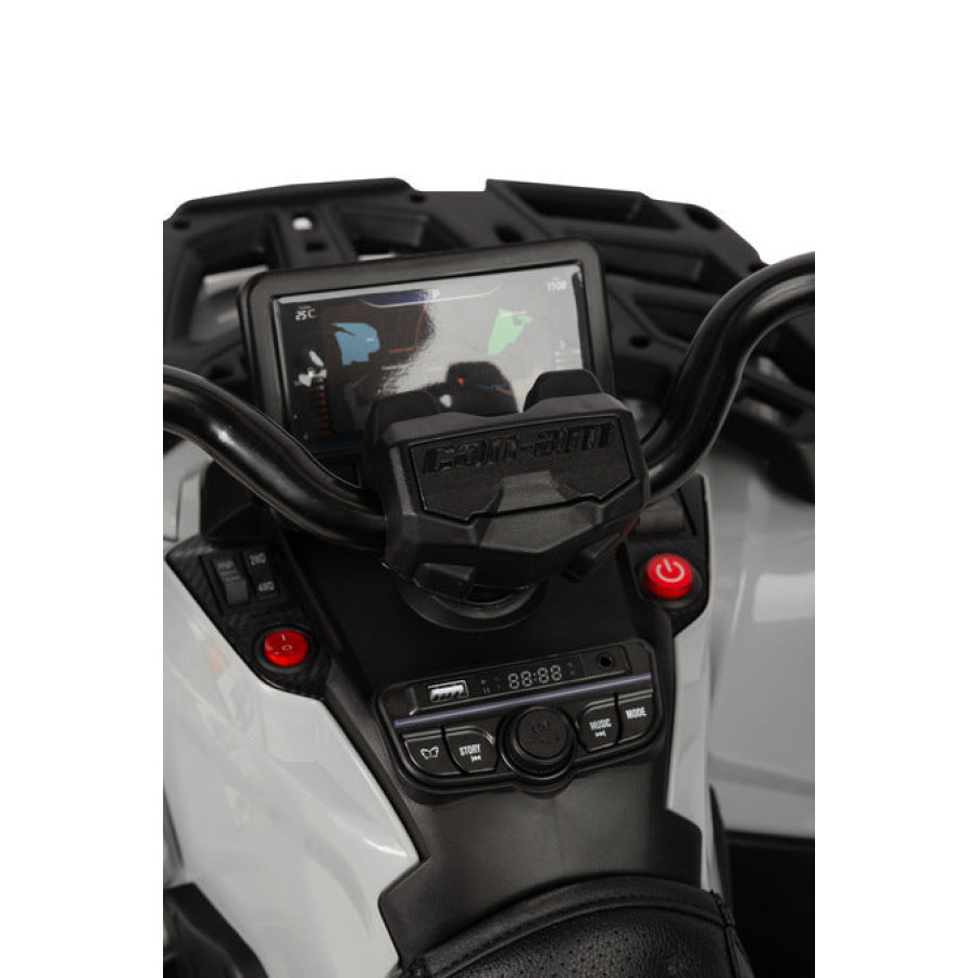 Детска електрическа кола Outlander сив