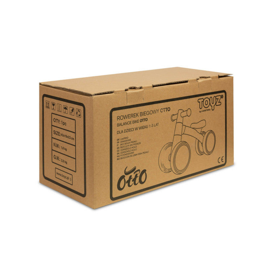 Велосипед за баланс Otto Grey Caretero Toyz