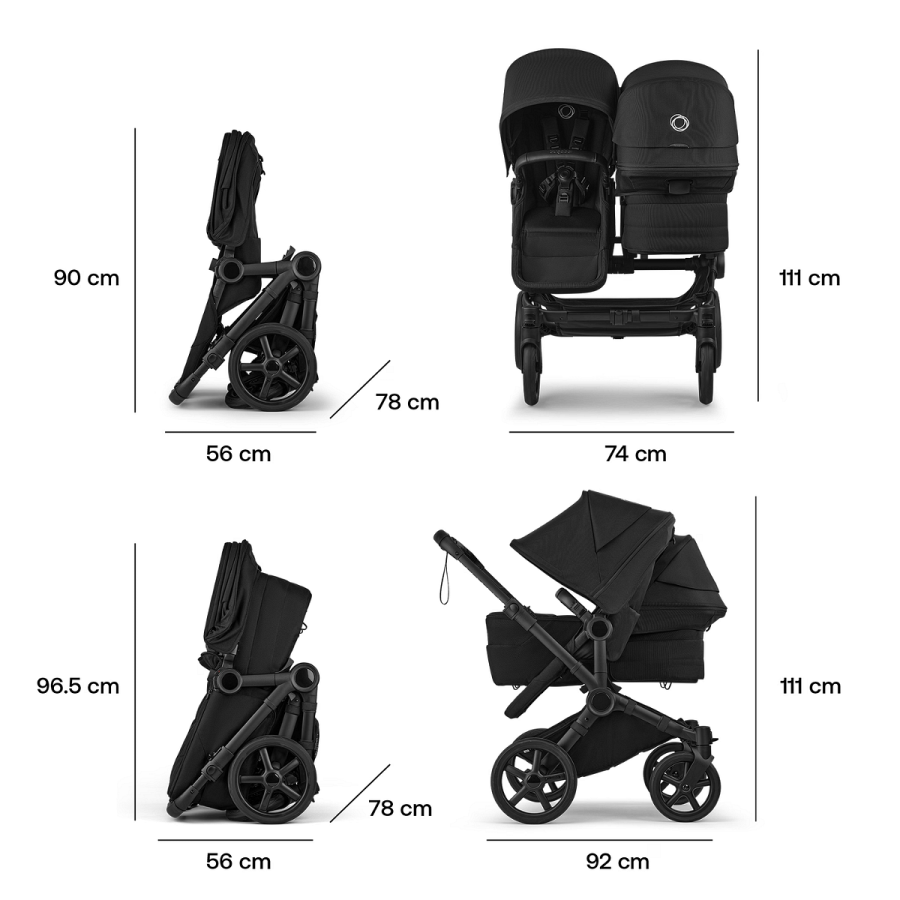 Количка за близнаци Bugaboo Donkey6 Duo