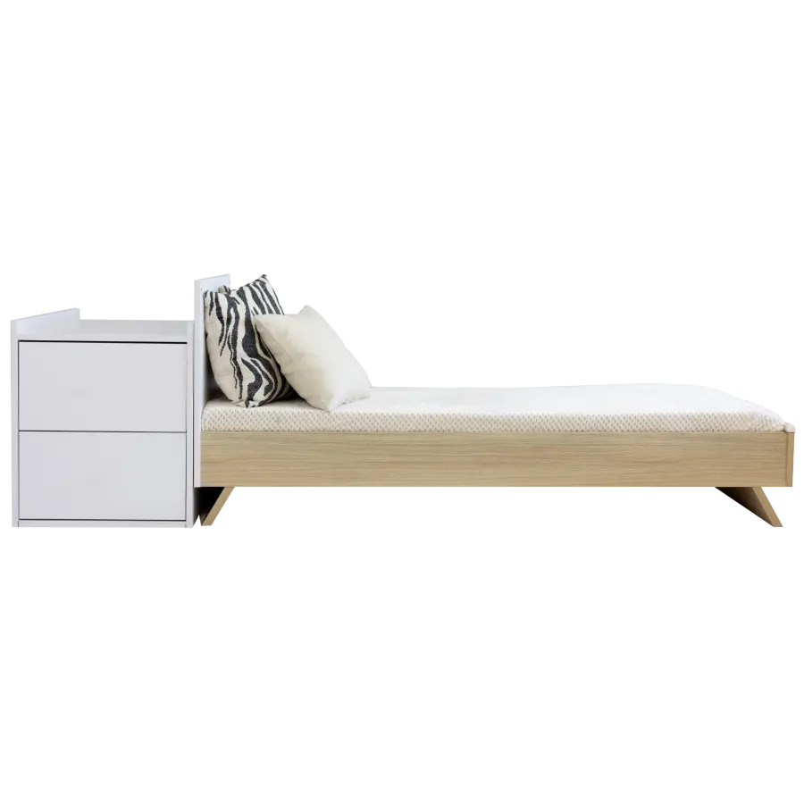 Трансформиращо се бебешко легло Faktum Sienna White 3 в 1