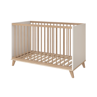 Бебешко легло Faktum Flip White & Oak 60x120 см