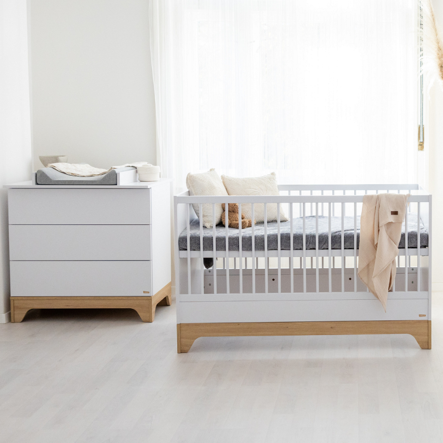 Бебешко легло Faktum Lumina White 60x120 см