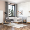 Бебешко легло Faktum Lumina White 60x120 см