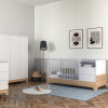 Бебешко легло Faktum Lumina White 60x120 см