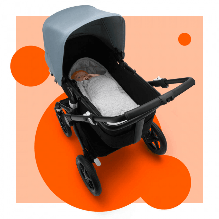 Чувалче за кош за новородено за детска количка Bugaboo