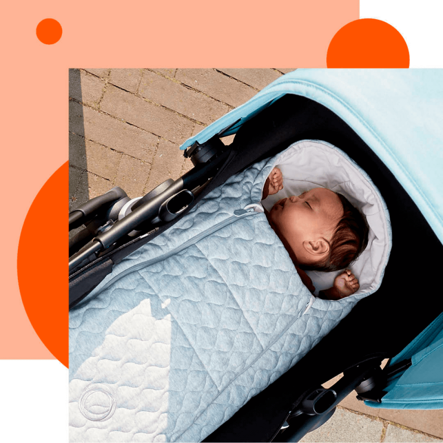 Чувалче за кош за новородено за детска количка Bugaboo
