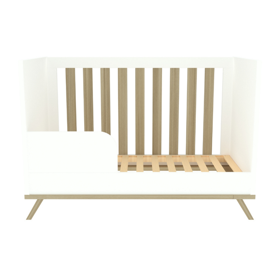 Бебешко легло Faktum Sienna White 60x120 см
