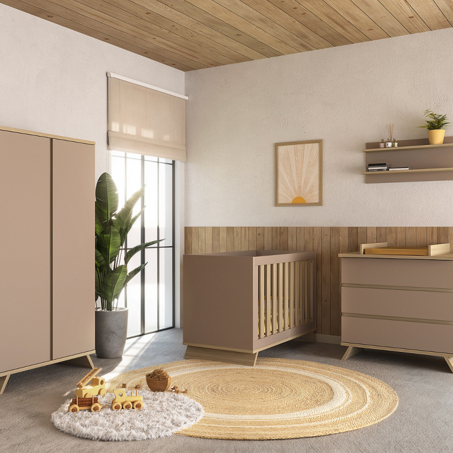 Бебешко легло Faktum Sienna Cappuccino 60x120 см
