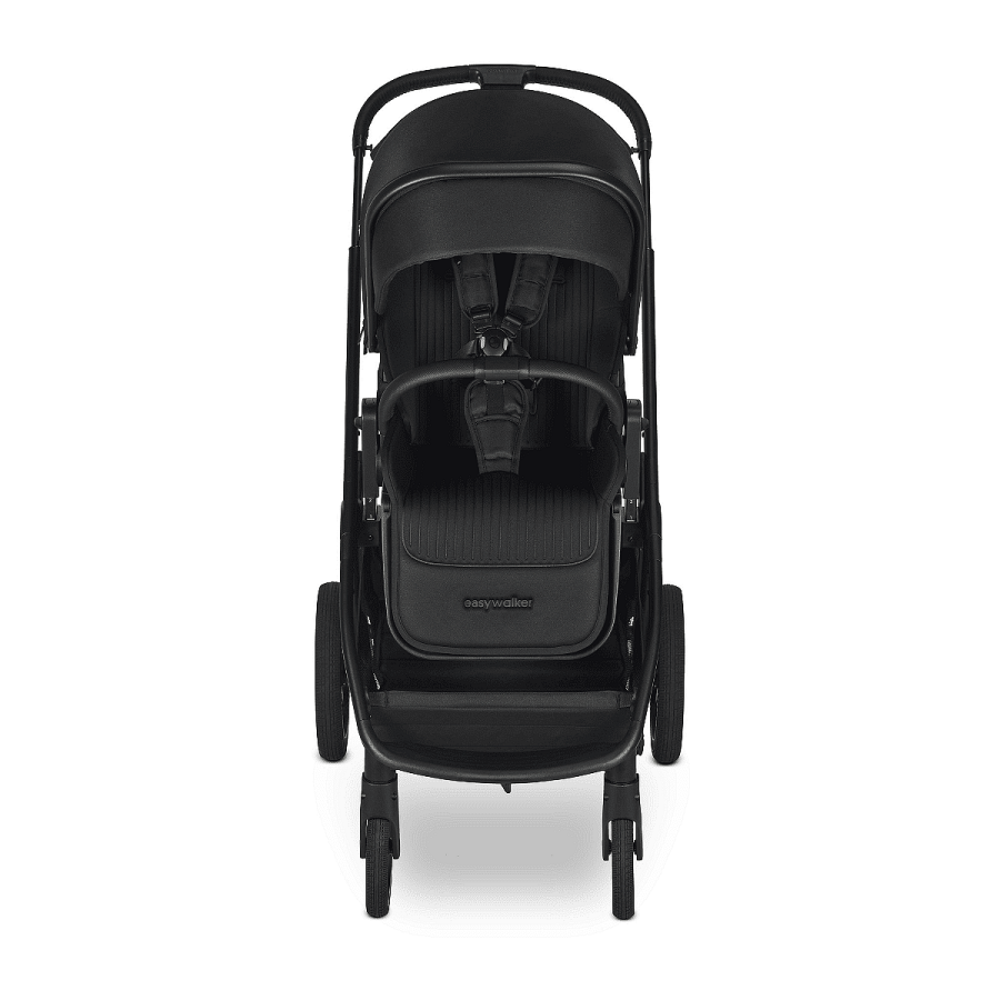 Детска количка Easywalker Zoey 2в1 Pure Black плюс зимен чувал