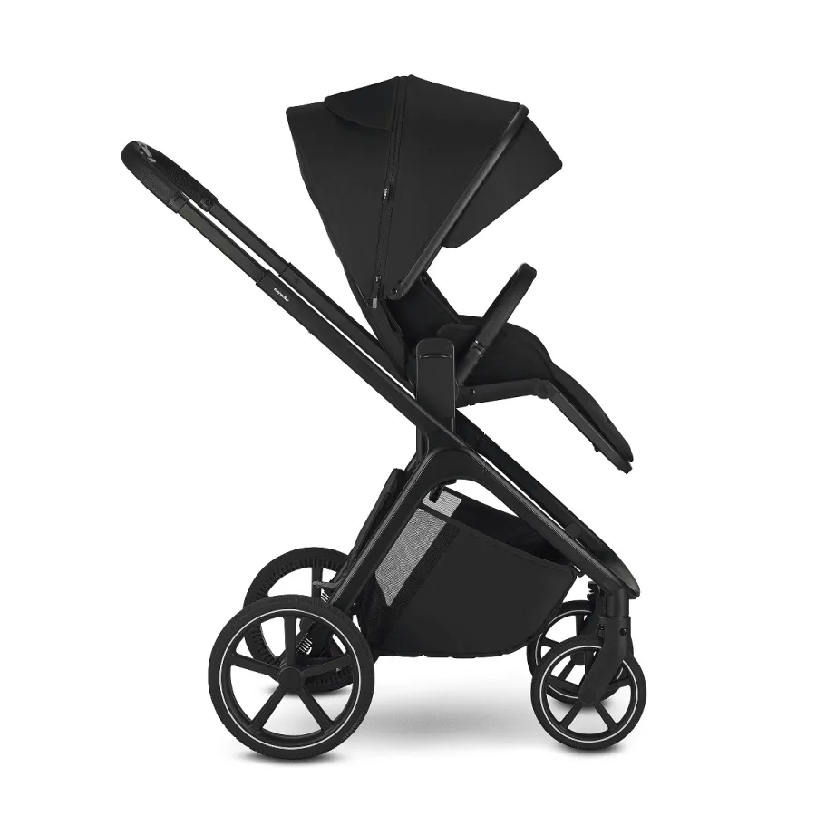 Детска количка Easywalker Zoey 2в1 Pure Black плюс зимен чувал