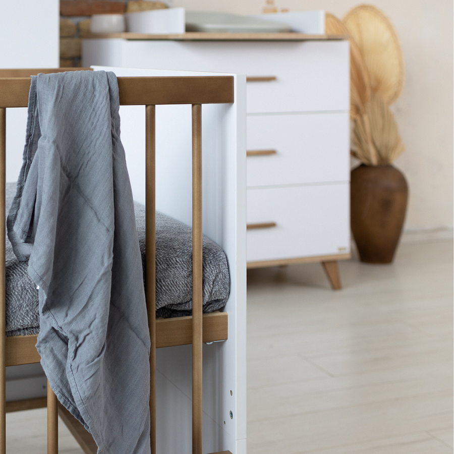 Скрин за детска стая Faktum Flip White & Oak