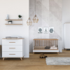 Скрин за детска стая Faktum Flip White & Oak