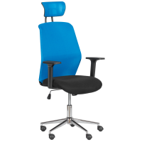 Детски стол Carmen 7535-1 - синьо - черен Детски стол Carmen 7535-1 - синьо - черен