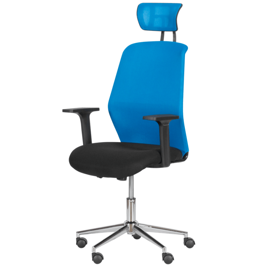 Детски стол Carmen 7535-1 - синьо - черен Детски стол Carmen 7535-1 - синьо - черен