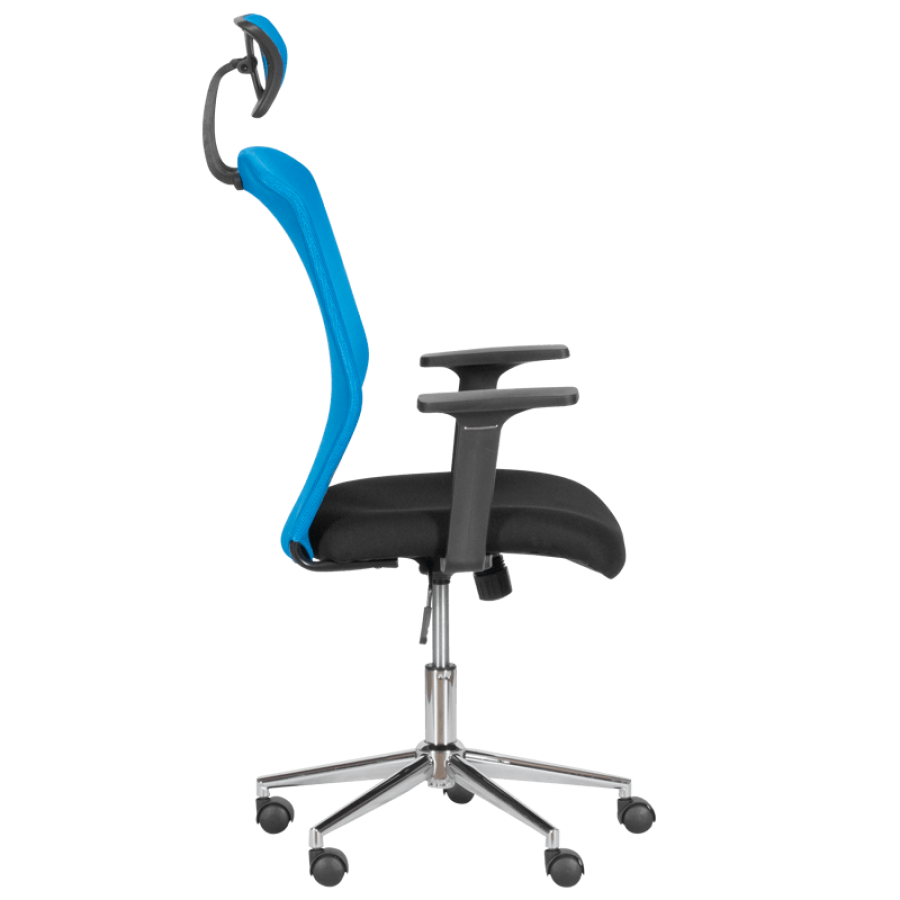 Детски стол Carmen 7535-1 - синьо - черен Детски стол Carmen 7535-1 - синьо - черен