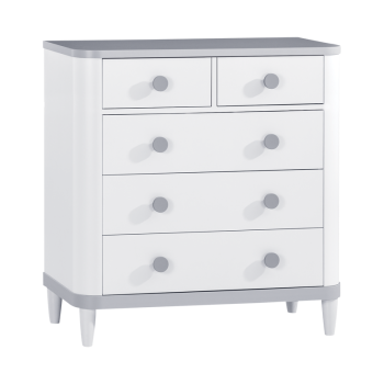 Скрин за дрехи с пет чекмеджета Aden