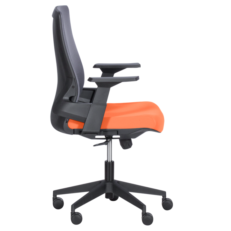 Детски стол Carmen 7545 - оранжев-сив Детски стол Carmen 7545 - оранжев-сив