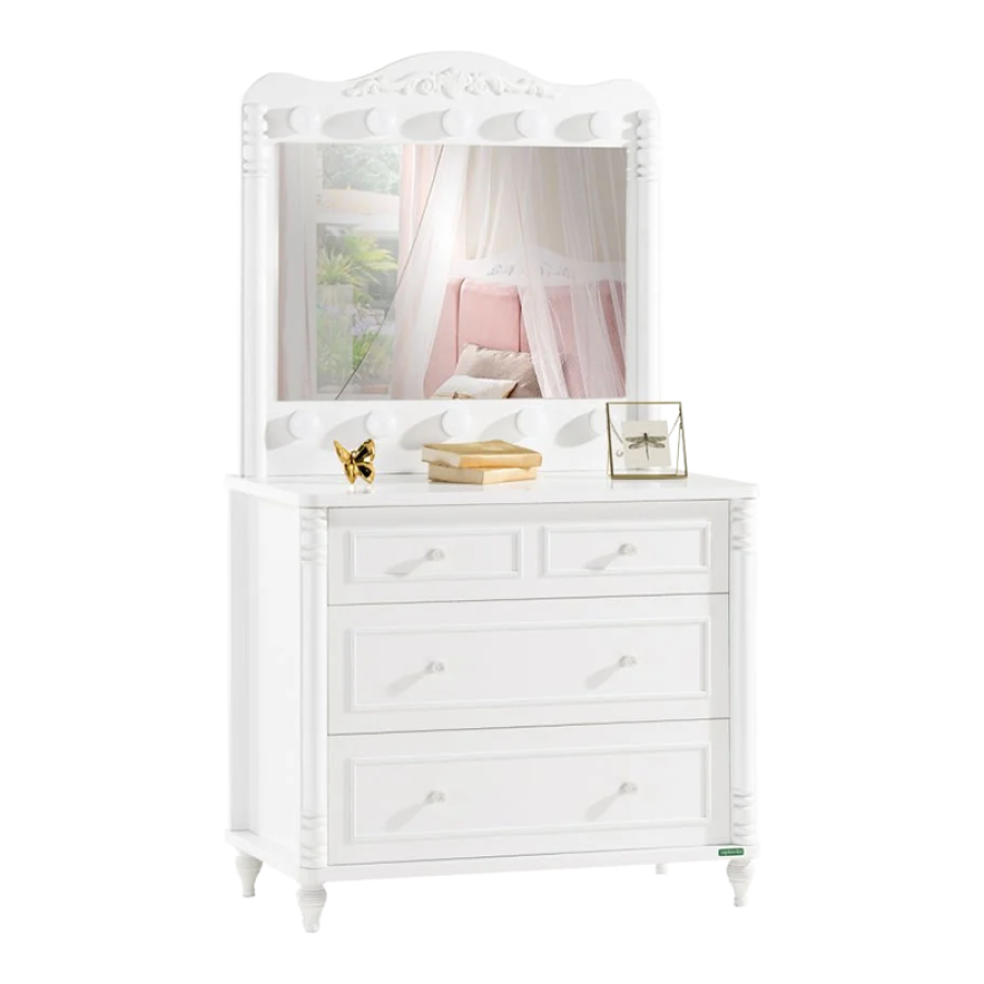 Детско легло с ракла Estella 100 x 200 см плюс огледало Nil