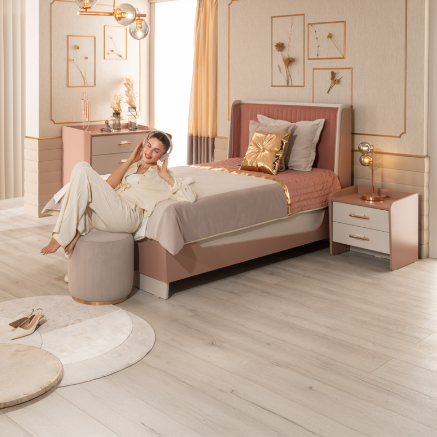 Детско легло с ракла Estella 100 x 200 см плюс огледало Nil