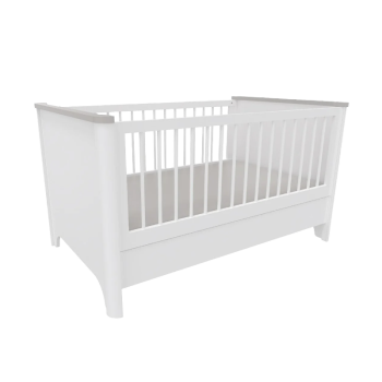 Бебешка кошара и детско легло 2в1 Aden 80 x 140 см