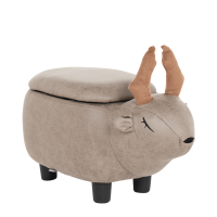 Детска табуретка с ракла Сив елен