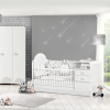 Бебешка кошара и детско легло 2в1 Pori 80 x 180 см
