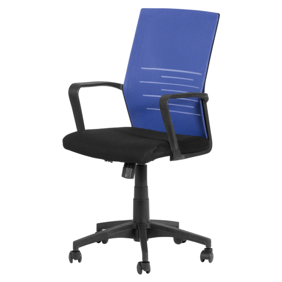 Детски стол Carmen 7041 - черен - син Детски стол Carmen 7041 - черен - син