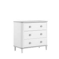 Скрин за дрехи с три чекмеджета Aden