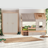 Детски трикрилен гардероб My House 