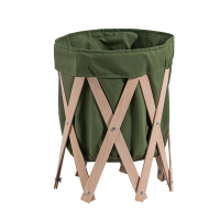 Кош за играчки My House Woodba - зелен