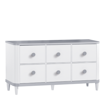 Скрин за дрехи с шест чекмеджета Aden