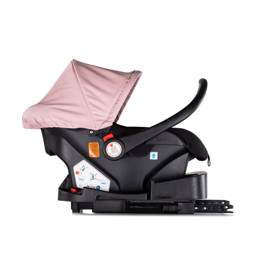 Детска количка 3 в1 Марбея розов маршмелоу