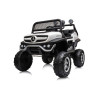 Eлектрически джип Mercedes UNIMOG бял EVA гуми