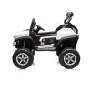Eлектрически джип Mercedes UNIMOG бял EVA гуми