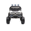 Eлектрически джип Mercedes UNIMOG бял EVA гуми