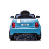 Електрическа кола FIAT 500 синя